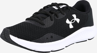 UNDER ARMOUR Running Shoes 'Charged Pursuit 3' in Black / White, Item view