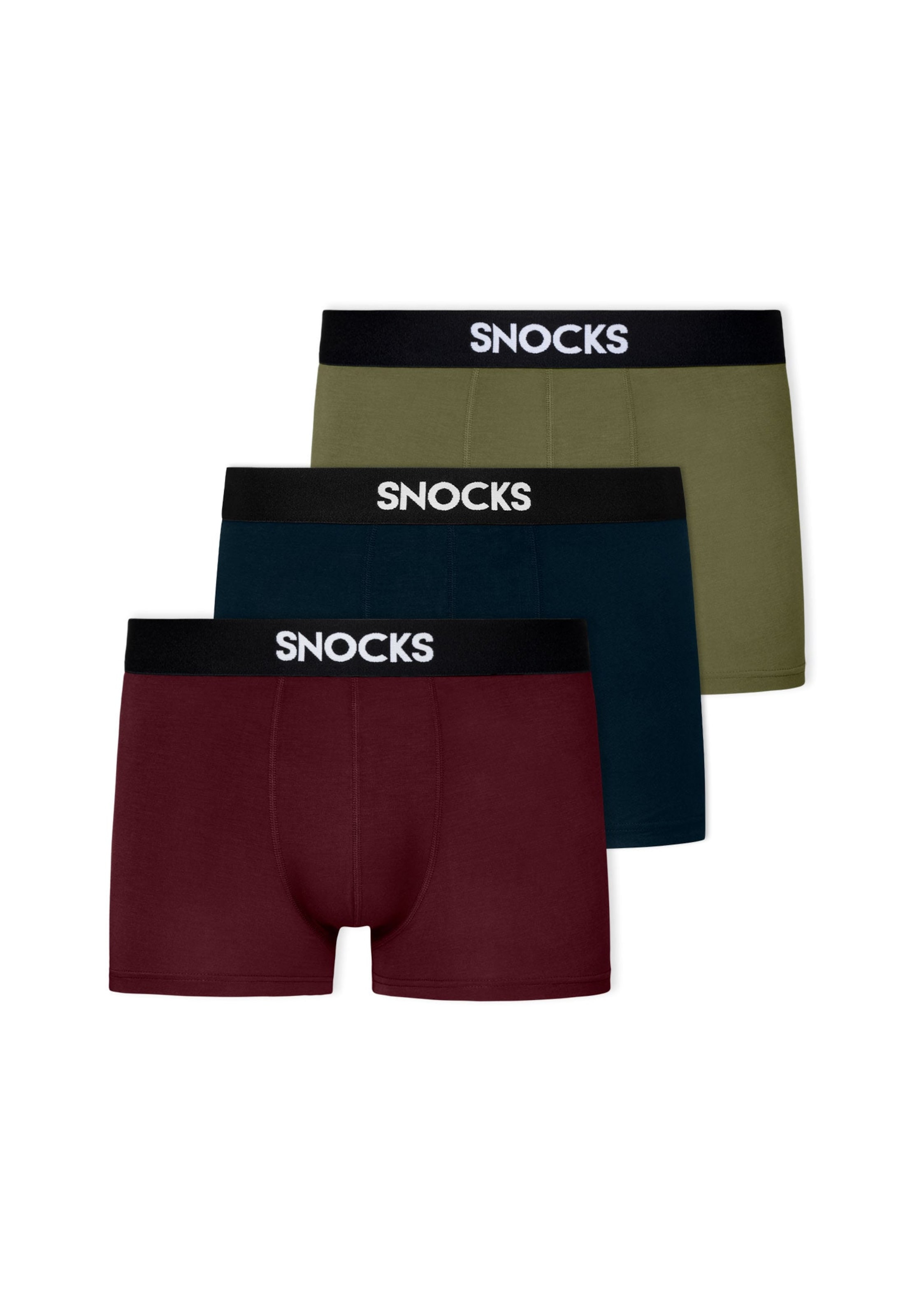 SNOCKS Boxershorts in Gemengde kleuren: voorkant