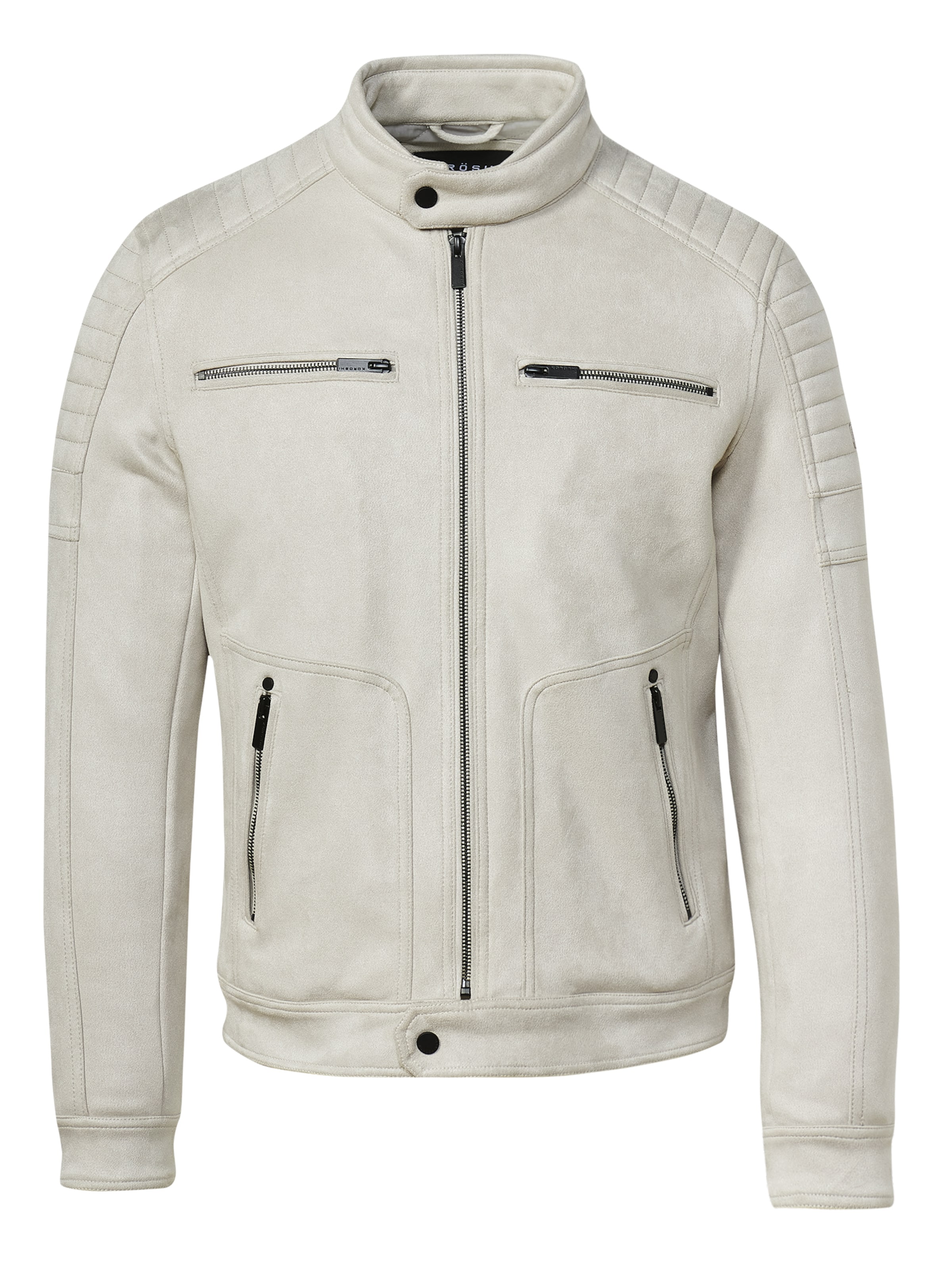 KOROSHI - Casaco meia-estação em cinzento: frente