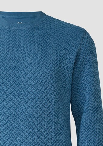 s.Oliver Sweatshirt in Blauw