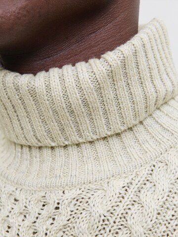 JACK & JONES Sweater 'JJPAUL' in White