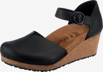 PAPILLIO Strap Sandals 'Mary' in Black: front