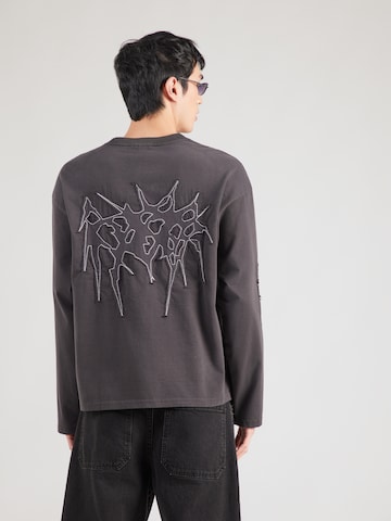 Maglietta di WEEKDAY in grigio: frontale