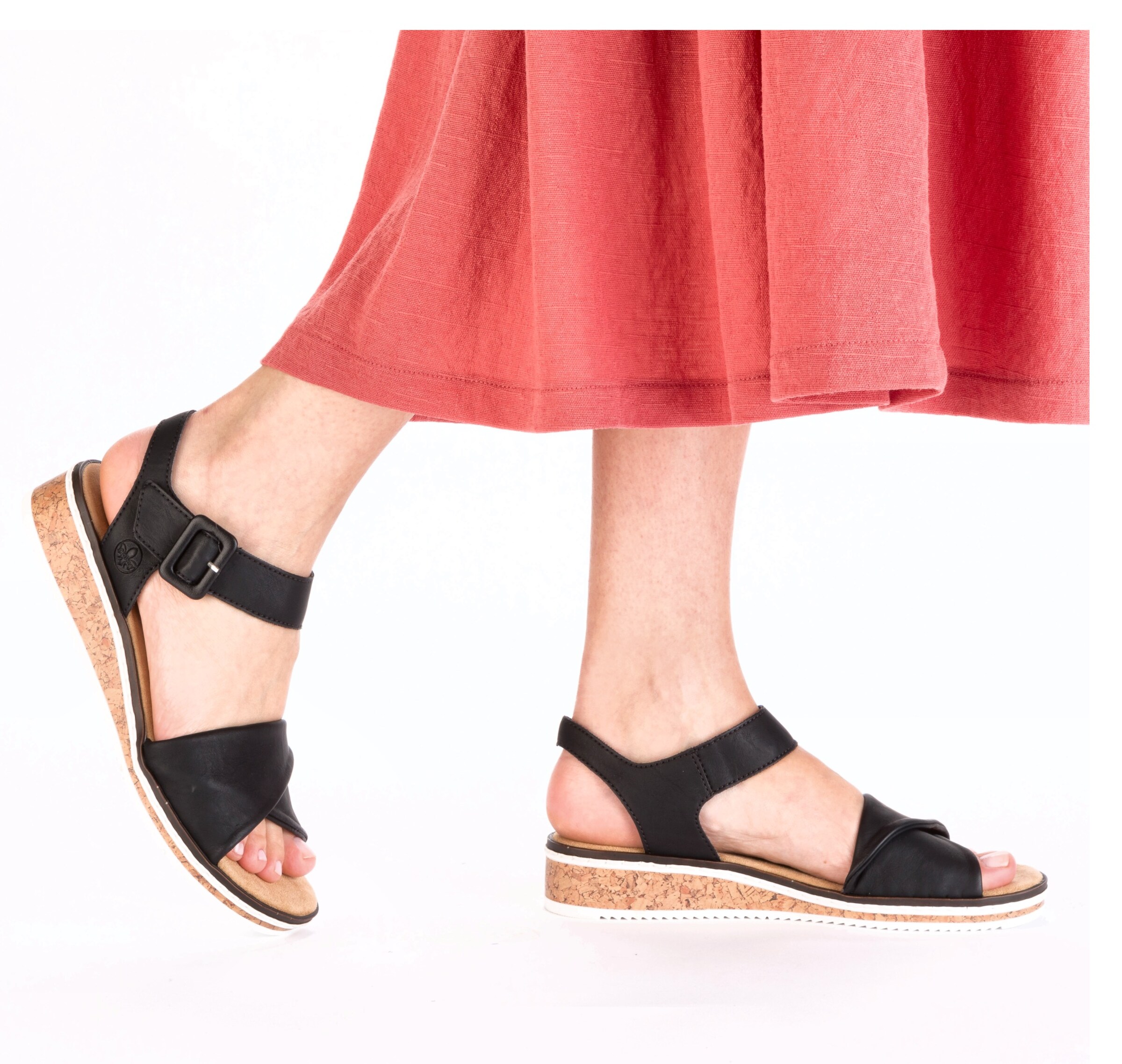 Sandales Rieker en noir