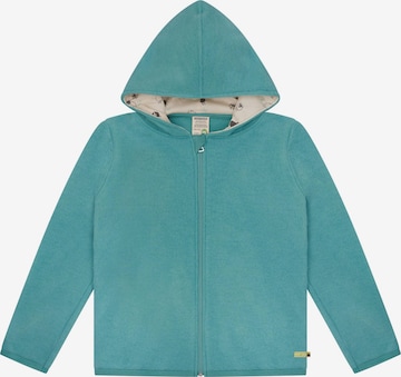loud + proud Fleece Jacket in Green: front