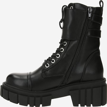 GLAMOROUS Boots 'Chunky combat' in Schwarz