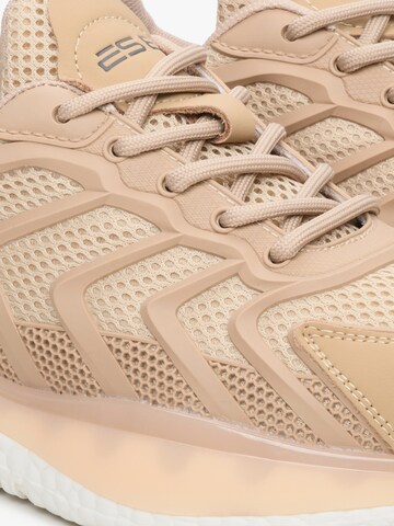 Estro Sneakers laag '7650' in Beige