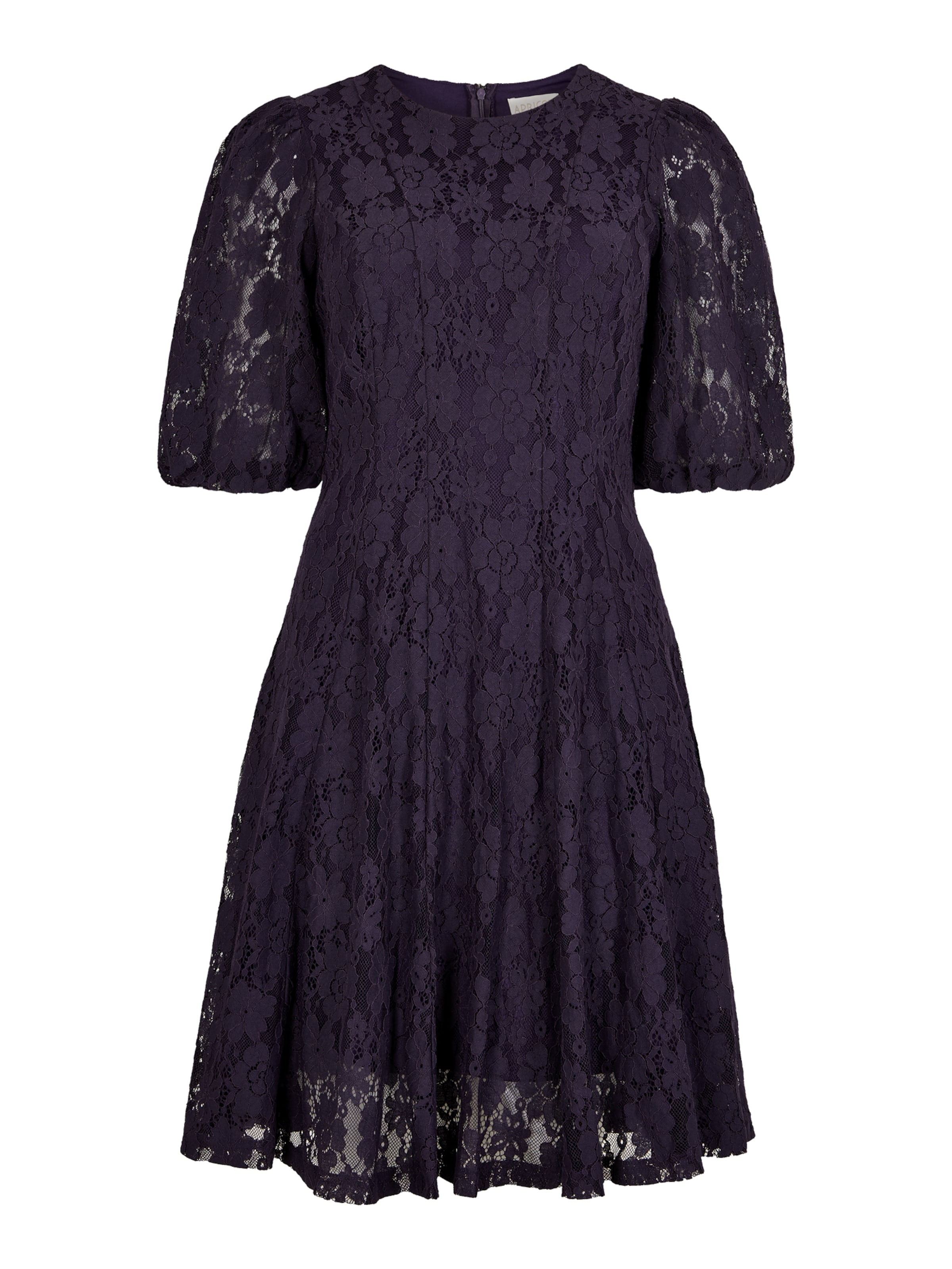 Apricot Kleid in Lila: Vorderseite