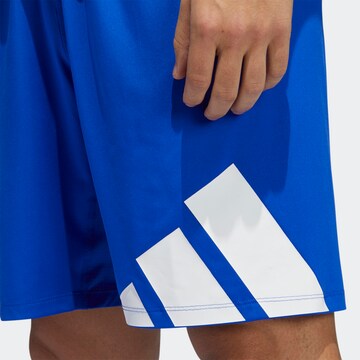 ADIDAS PERFORMANCE Regular Sports trousers in Blue