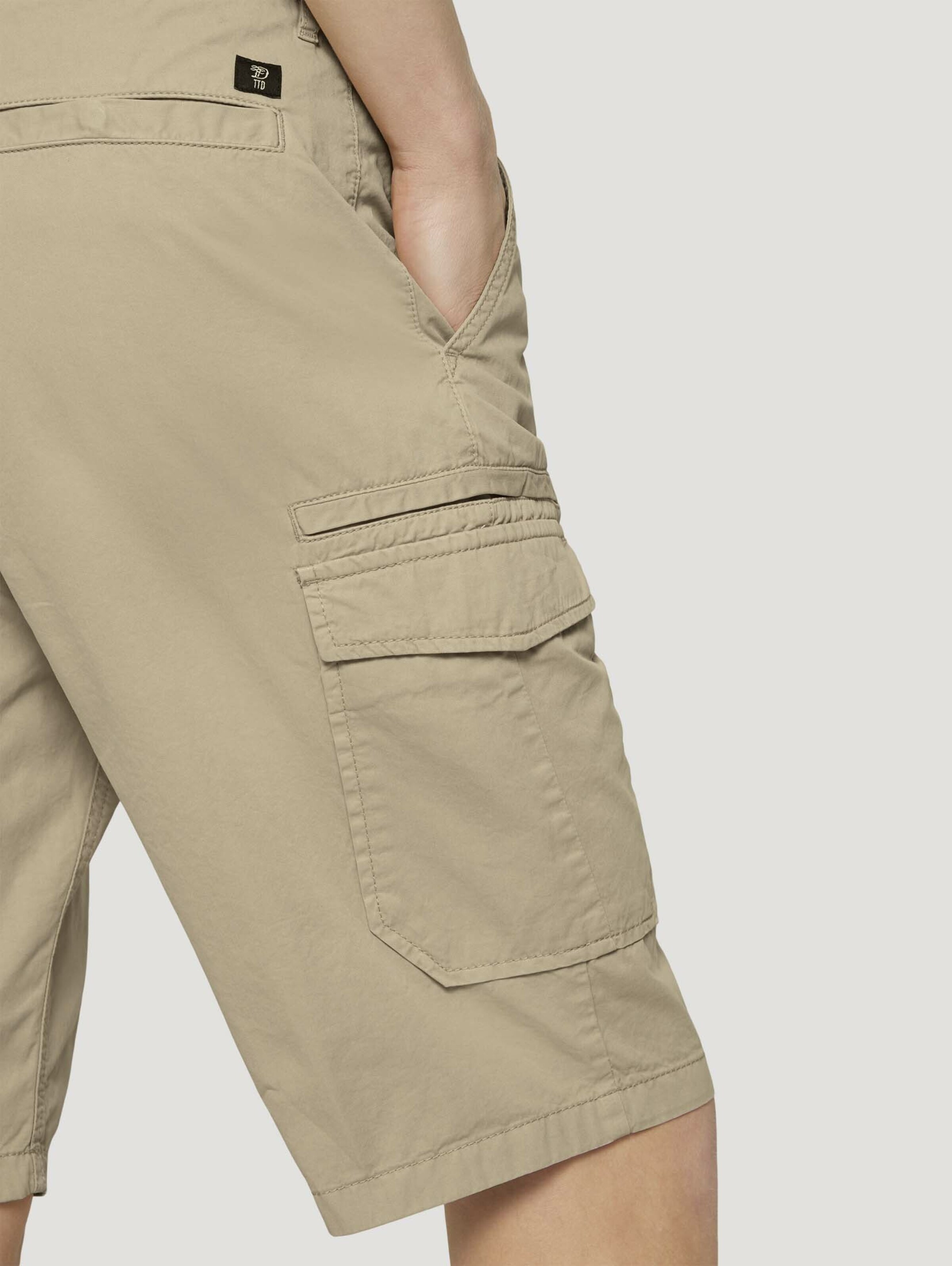 Männer Hosen TOM TAILOR DENIM Cargoshorts in Dunkelbeige - DU83147 Männer Hosen TOM TAILOR DENIM Cargoshorts in Dunkelbeige - DU83147