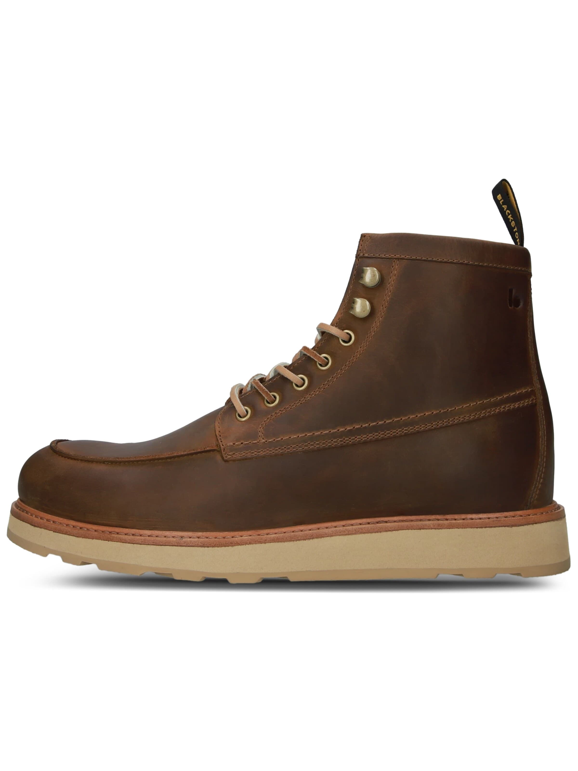 Boots stringati 'PERIDO ASHER HIGH' di BLACKSTONE in marrone
