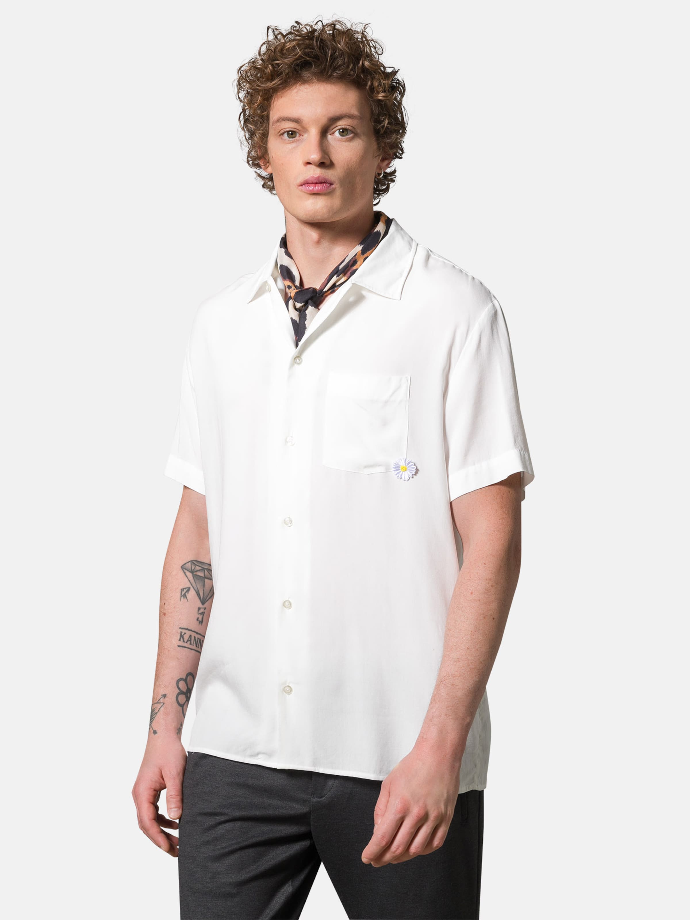Männer Hemden Baldessarini Hemd 'Easy' in Weiß - EM02439