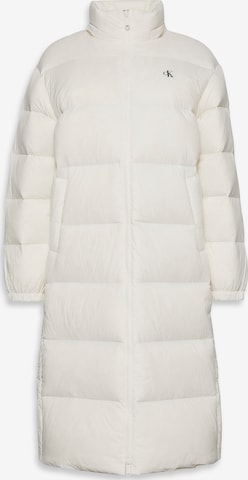 Calvin Klein JeansPrijelazna jakna 'ESSENTIAL' - bijela boja: prednji dio