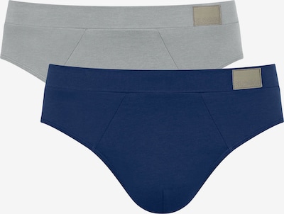SLOGGI Panty ' GO Natural Brief ' in L in marine blue / Light grey, Item view