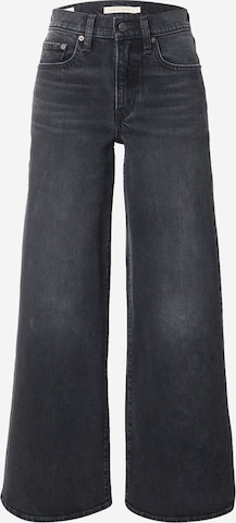LEVI'S ®Wide Leg/ Široke nogavice Traperice '728™ High Rise Wide Leg' - crna boja: prednji dio