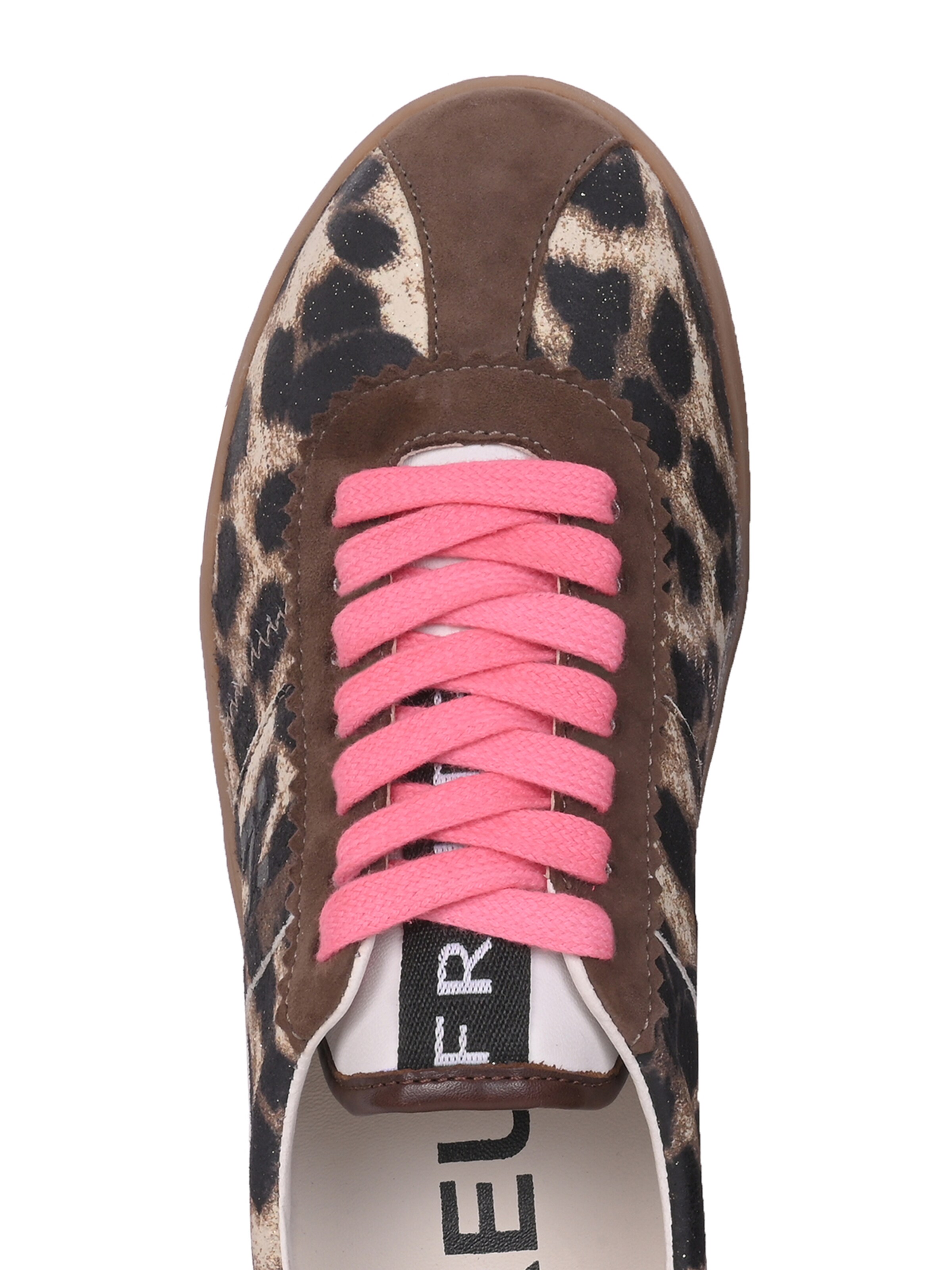 FREUDE Platform trainers 'ARIELLE' in Brown