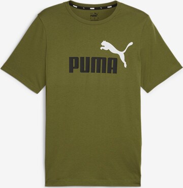 PUMA Funktionsshirt 'Essentials' in Grün: predná strana