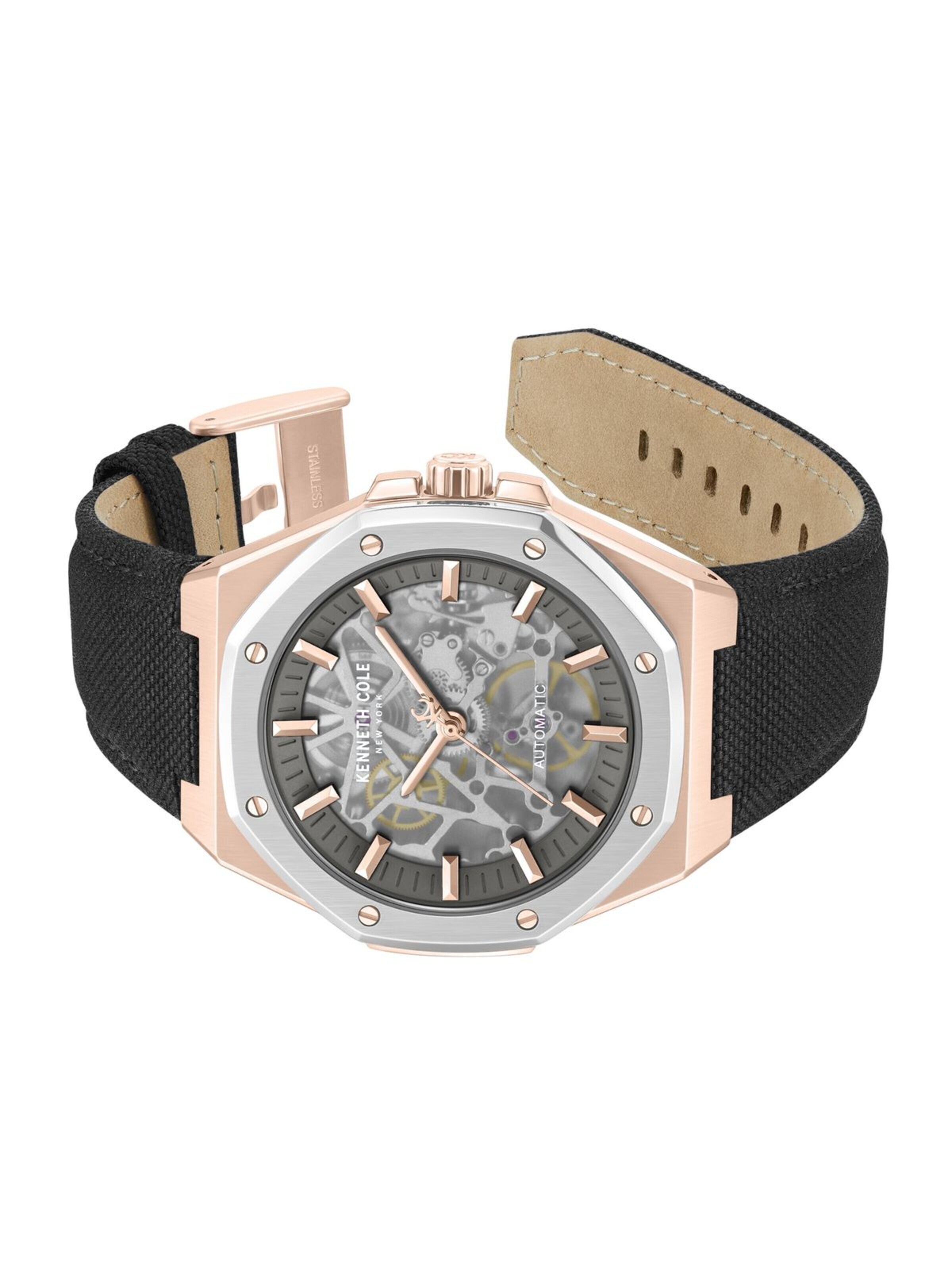 Montre à affichage analogique Kenneth Cole en or