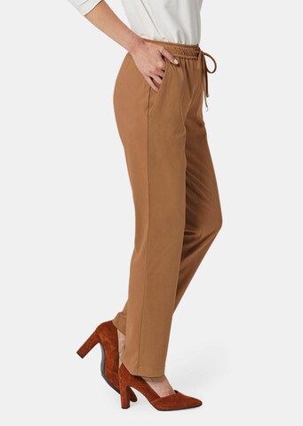 Goldner Loosefit Broek ' LOUISA' in Beige