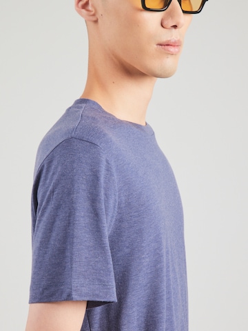 BOSS Black T-shirt 'P-Tessler' i blå