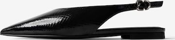 L37 HANDMADE SHOES - Sapato Slip-on 'THE MORNING AFTER JUNE' em preto: frente