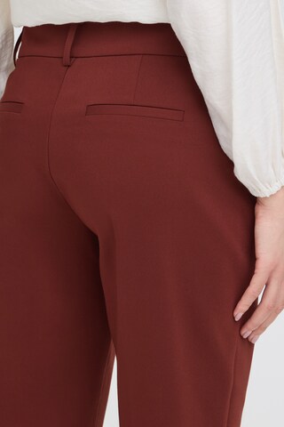 Regular Pantalon 'FRVitae Tessa' Fransa en rouge