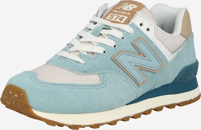new balance Sneaker '574' in pastellblau / hellblau / braun / hellgrau / weiß, Produktansicht