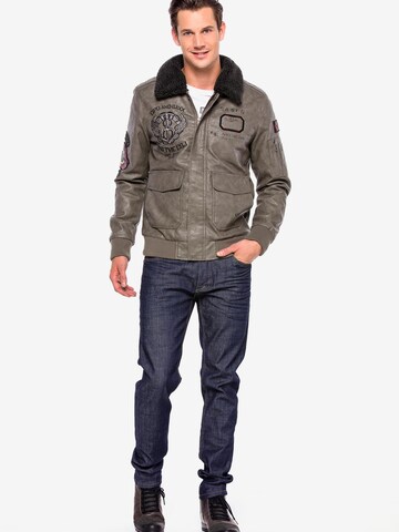 CIPO & BAXX Winter Jacket in Beige