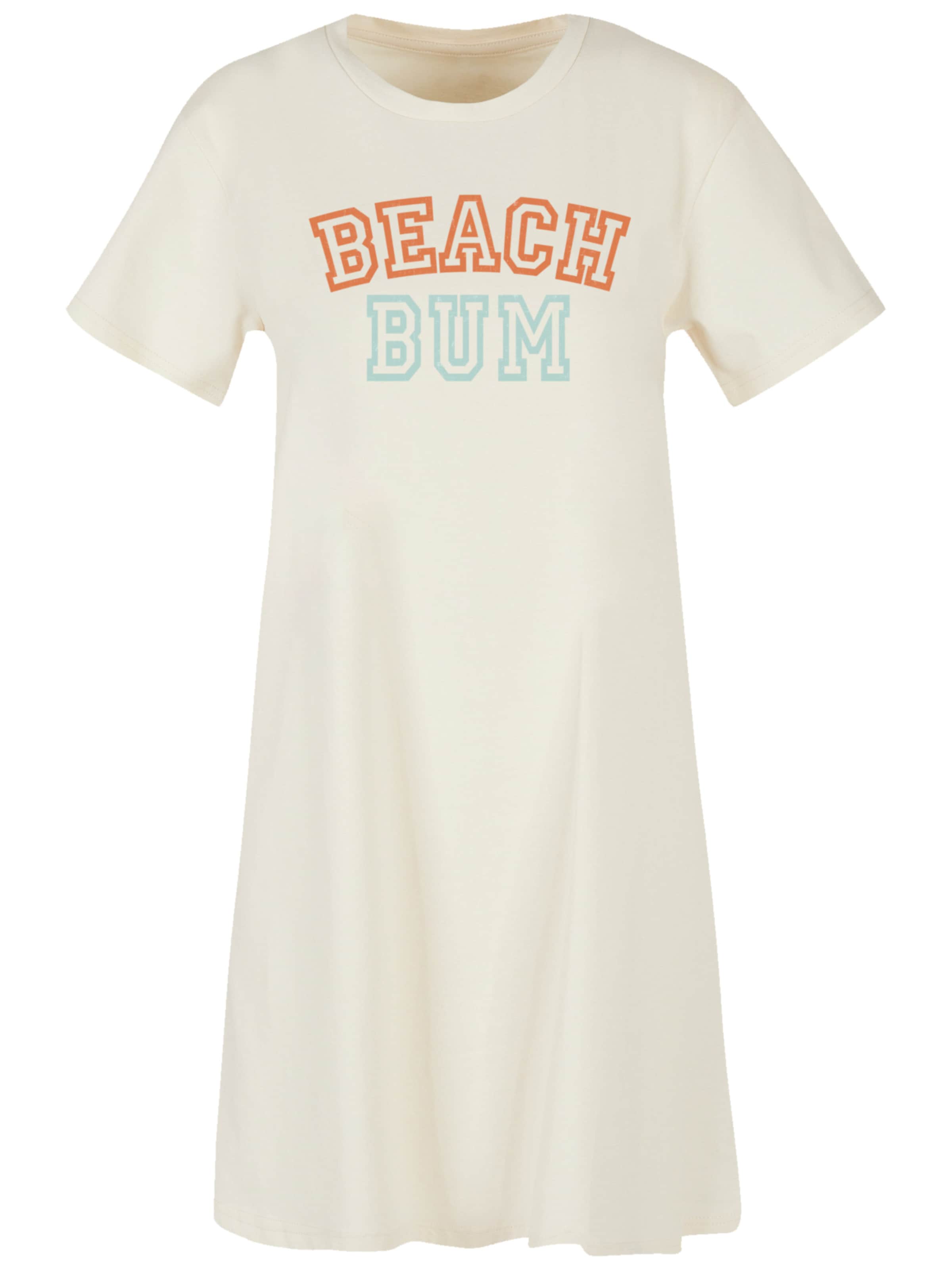 Robe 'Beach Bum' F4NT4STIC en beige : devant