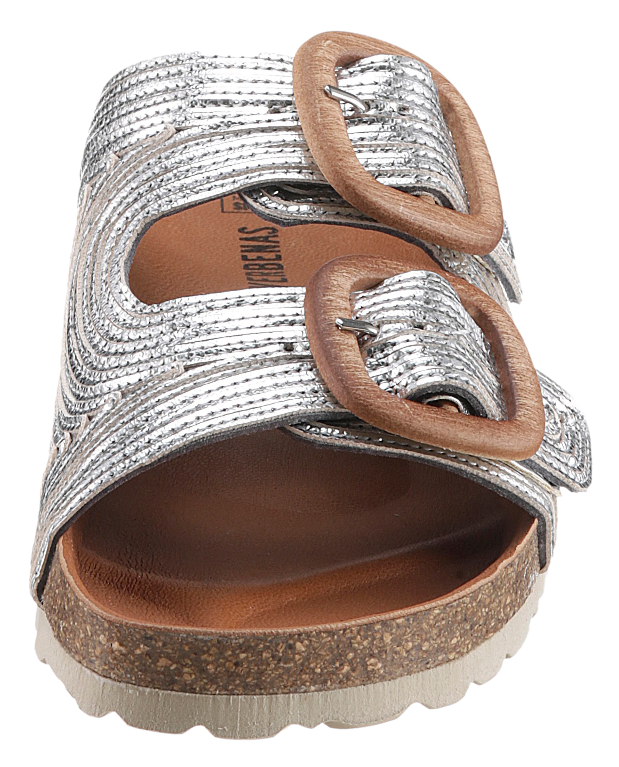 VERBENAS Pantolette 'Ruth' in Silber