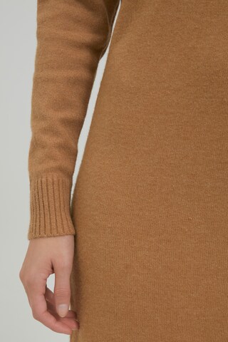 b.young Knitted dress 'MILO' in Brown