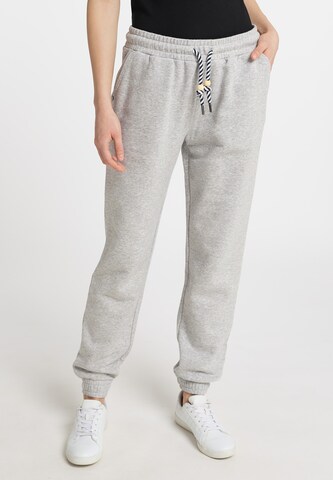 Schmuddelwedda Tapered Pants 'Nahima' in Grey: front