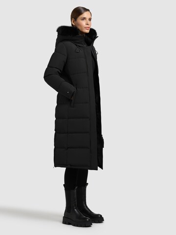 Manteau d’hiver 'Porde2' khujo en noir