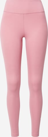 NIKE Sportovní kalhoty 'One' – pink: přední strana