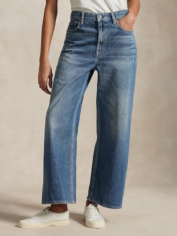 Wide Leg Jean Polo Ralph Lauren en bleu : devant