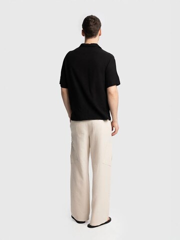 Giesto Regular fit Button Up Shirt in Black