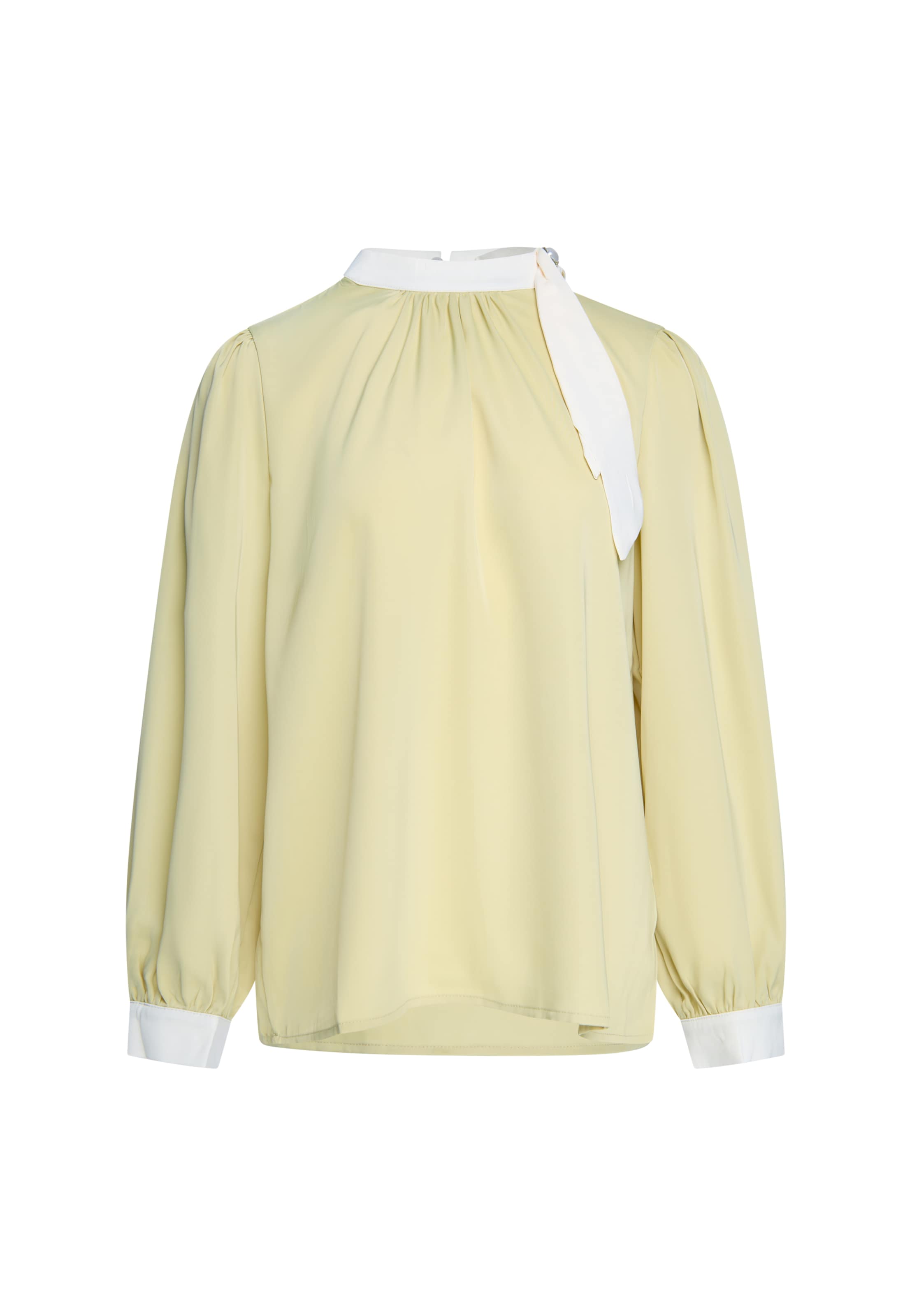 usha BLACK LABEL - Blusa en amarillo: frente