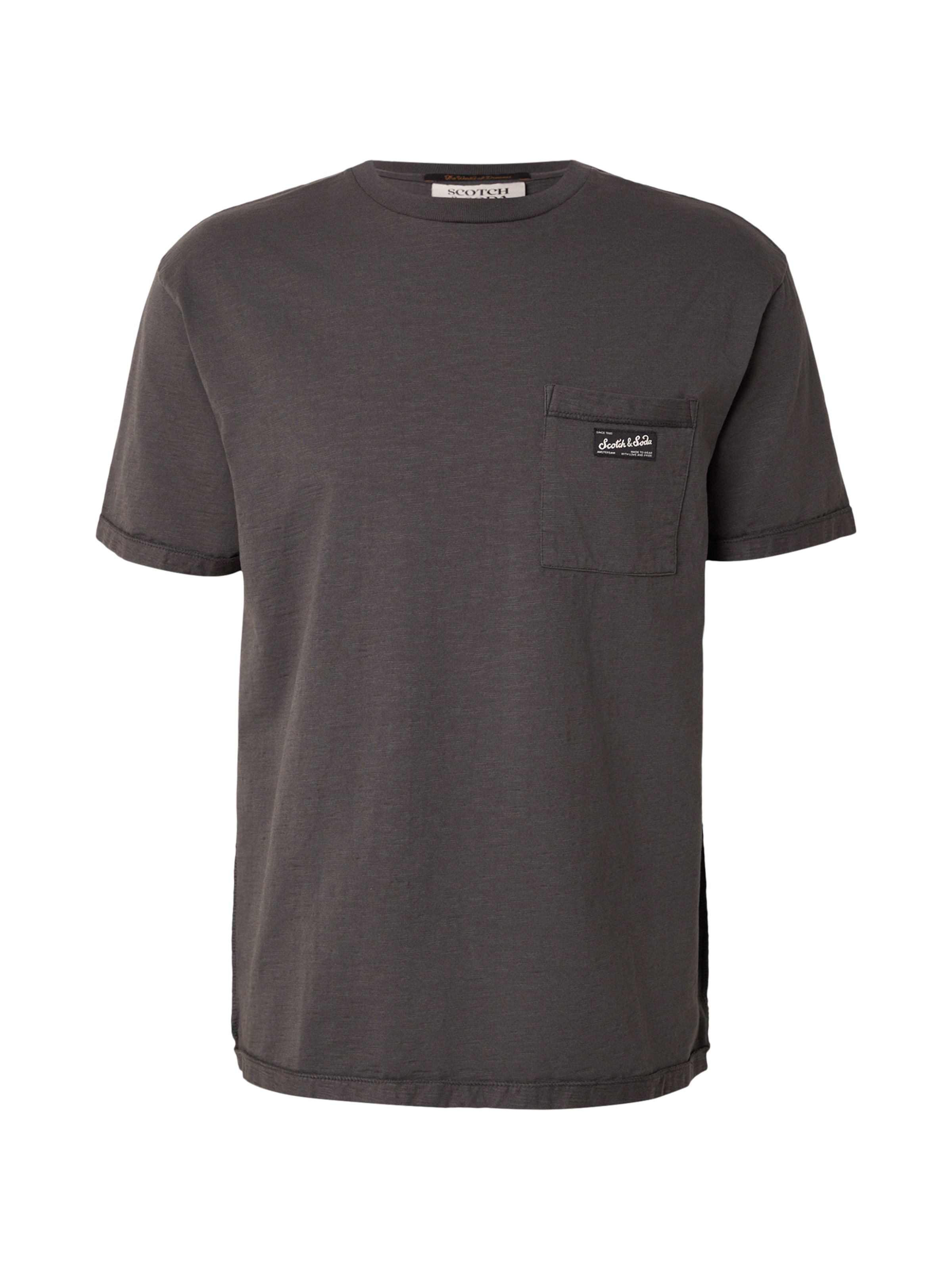 SCOTCH & SODA - Camiseta en gris: frente