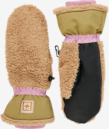 PROTEST Athletic Gloves 'PRTOnika' in Brown: front