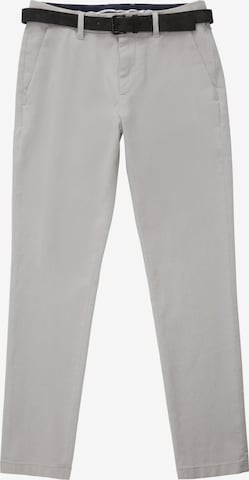 Pantalon chino TOM TAILOR en gris : devant