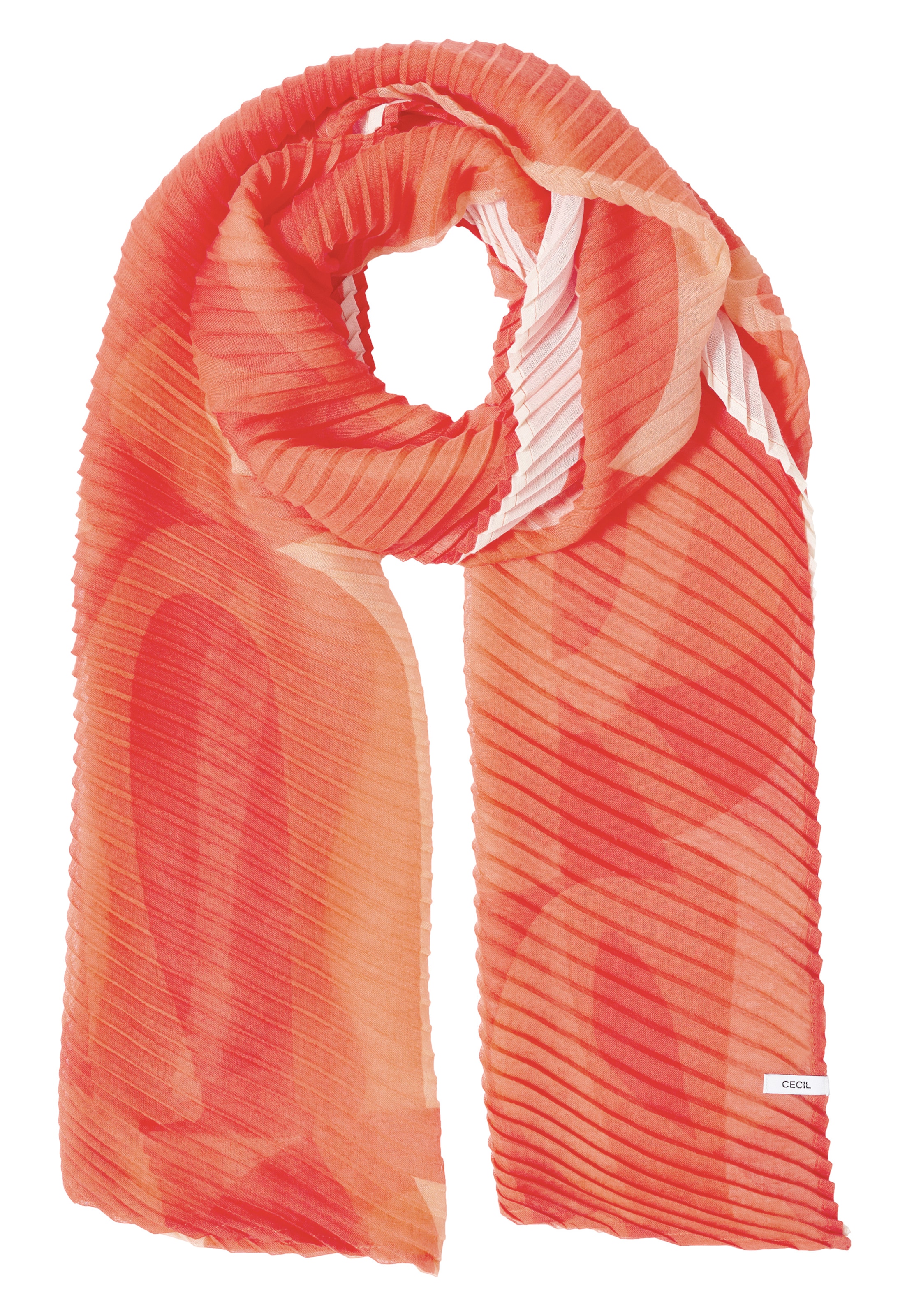 CECIL Scarf in Orange: front