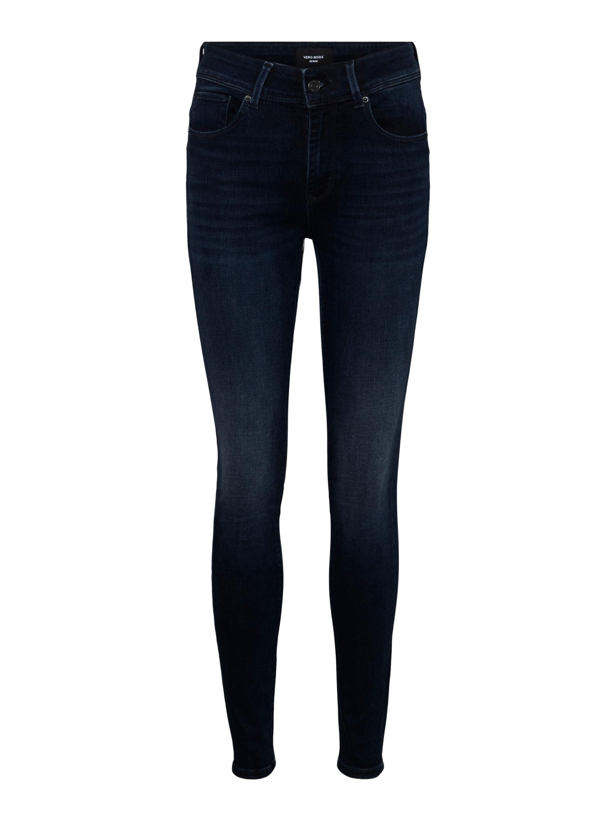 Skinny Jeans 'EMBRACE' de la VERO MODA pe albastru: față