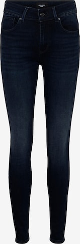 VERO MODA Skinny Jeans 'EMBRACE' in Blauw: voorkant