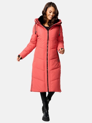 MARIKOO Winter coat 'Nadaree XVI' in Pink