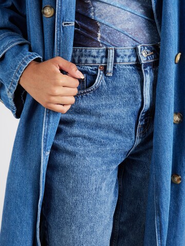 TOPSHOP Normální Džíny – modrá