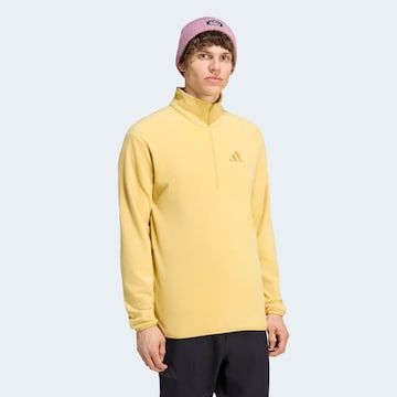 ADIDAS TERREX Athletic Sweater in Yellow: front