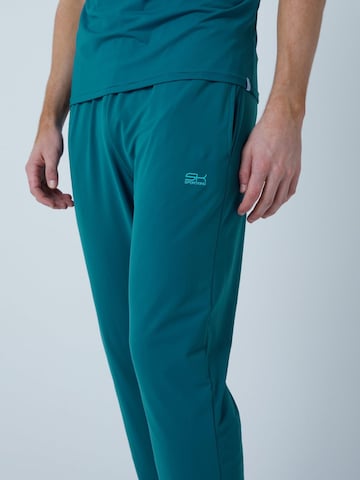 SPORTKIND Slimfit Sportbroek 'Slim Training Pants' in Groen