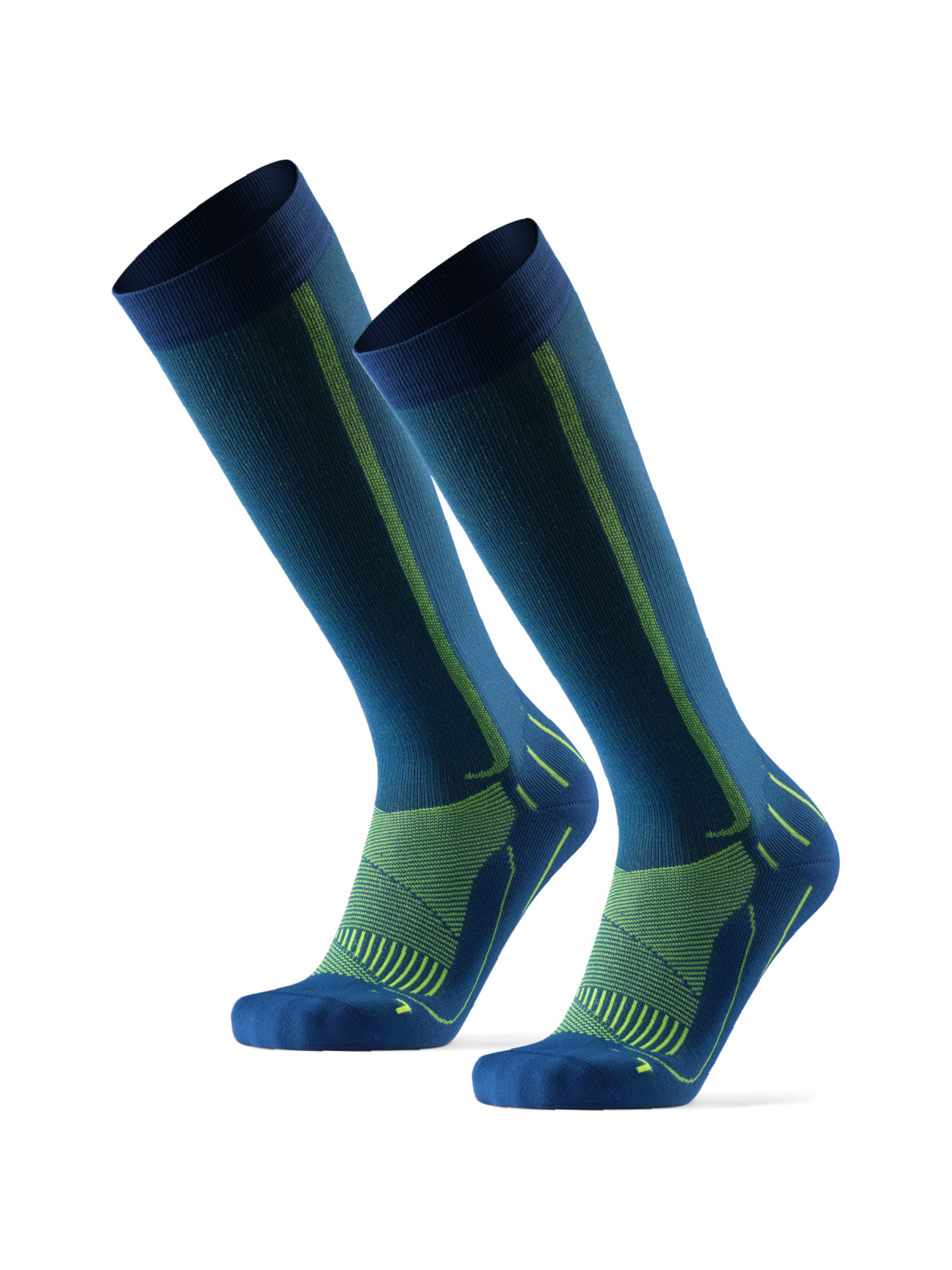Chaussettes de sport 'Compression' DANISH ENDURANCE en mélange de couleurs : devant