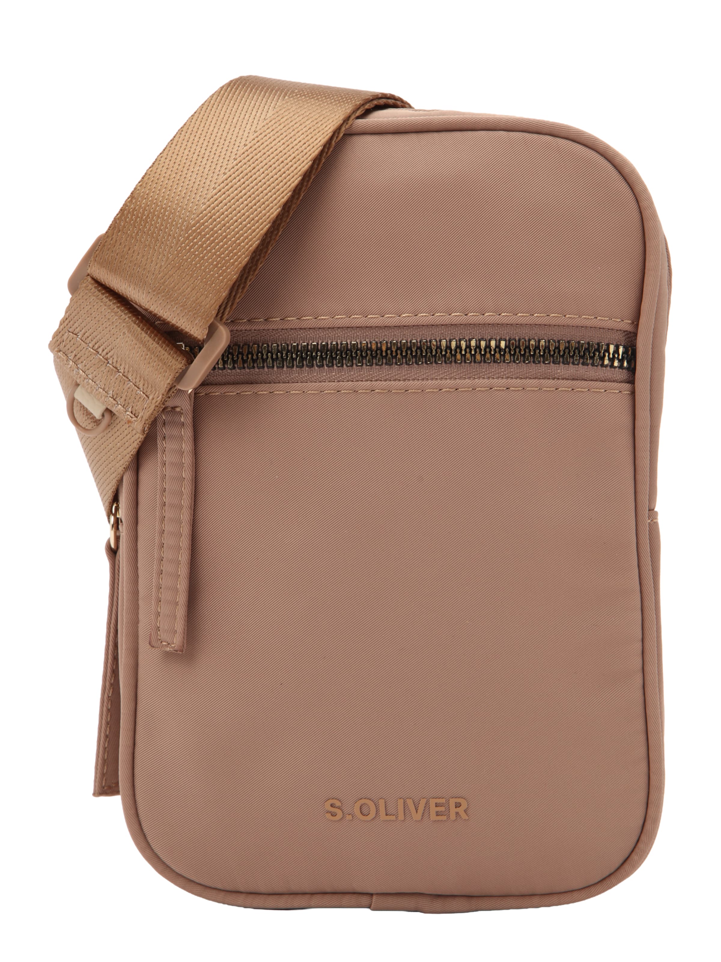 Geantă de umăr de la s.Oliver pe maro: față