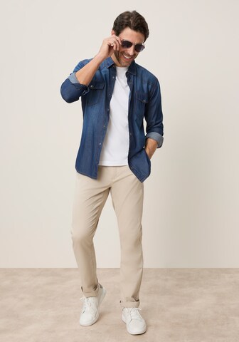 ARIZONA Regular fit Button Up Shirt in Blue